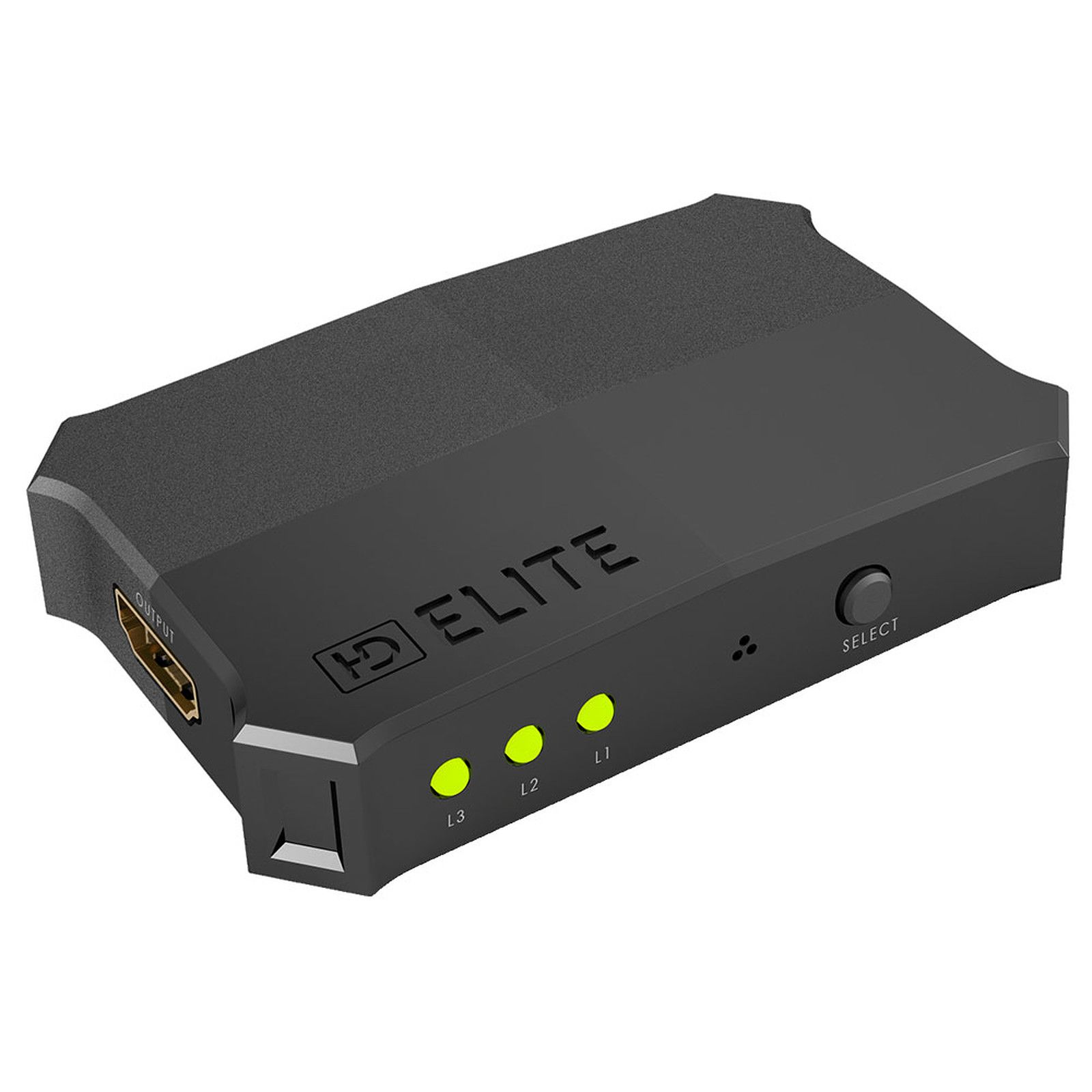 HDElite PowerHD 3-Port HDMI 2.0 Switch