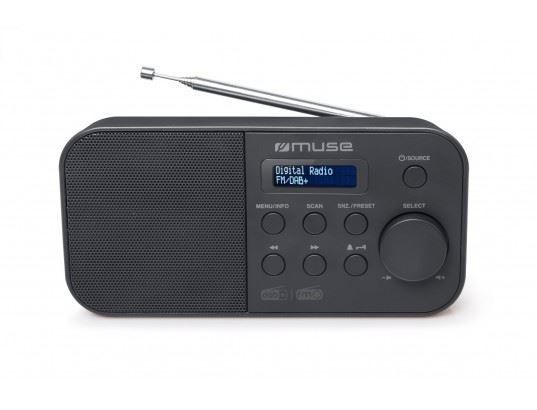 Radio portátil Muse M-109 DB Negro