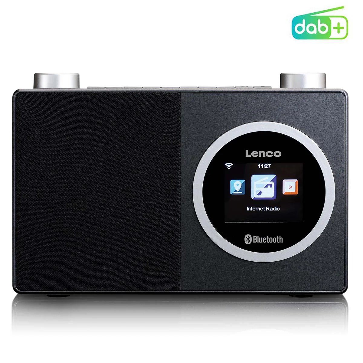 Lenco DIR-70BK - Internet Radio with Color Screen and Bluetooth - Black