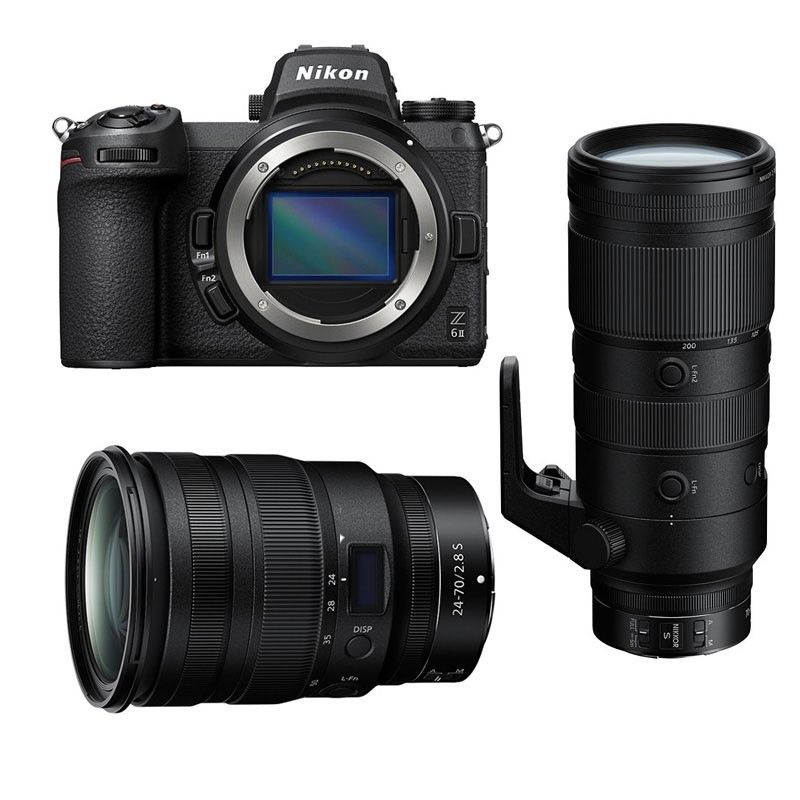 Nikon Z6 II + Z 24-70mm f/2.8 S + Z 70-200mm f/2.8 VR S 3-Year Warranty
