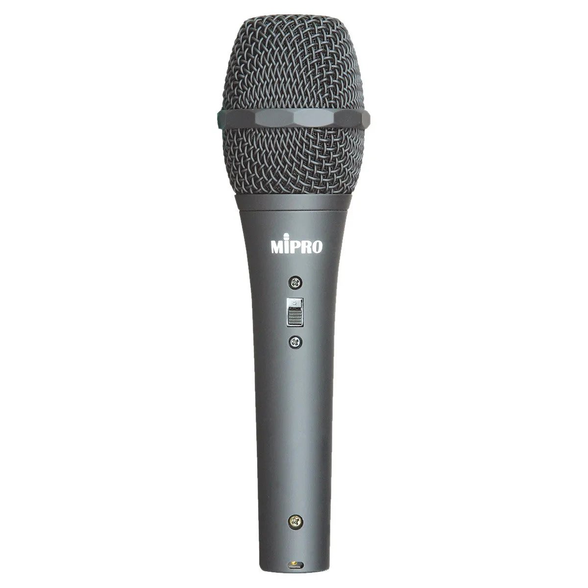 Mipro MM 107 - Gray - Dynamic Microphone - Supercardioid - Wired - 400 Ohms Impedance