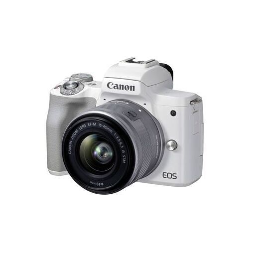 Canon EOS M50 Mark II Blanc Kit Objectif