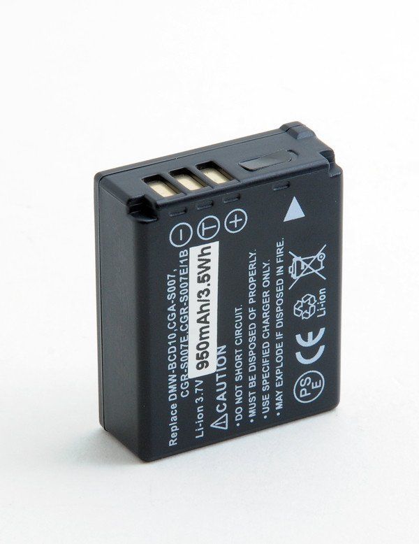 NX 3.7V 900mAh Photo Battery - CGA-S007