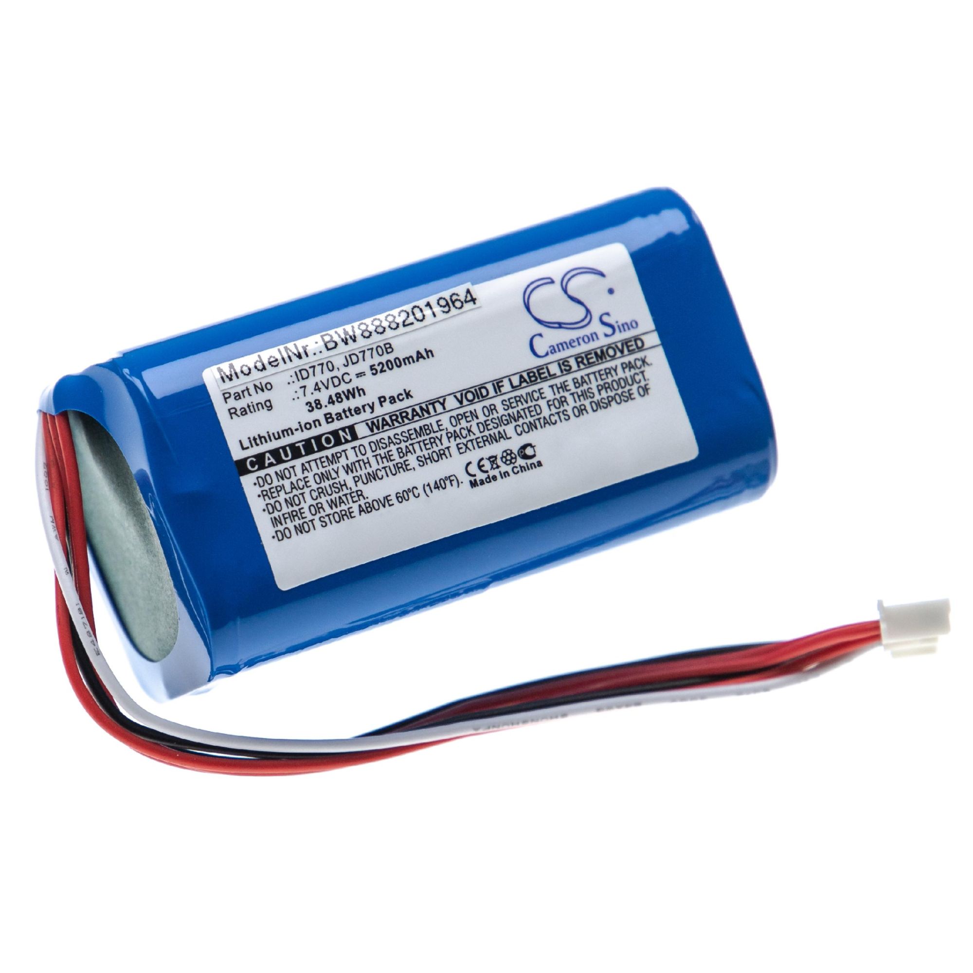 Batería vhbw Compatible con Altavoces Sony SRS-XB40 y SRS-XB41 (5200 mAh, 7.4V, Li-ion)
