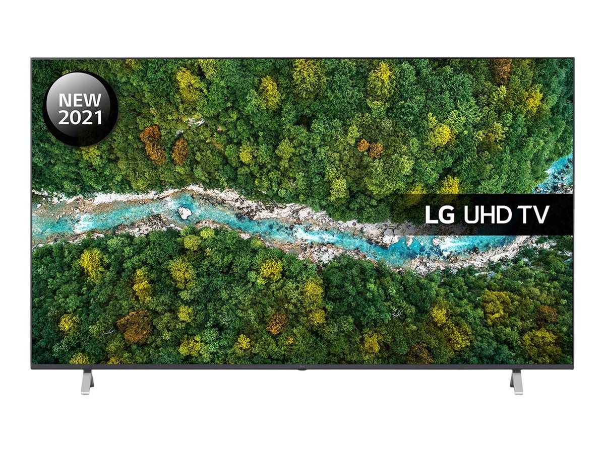 LG 70UP77006LB - 70-inch LED LCD Smart TV with ThinQ AI - 4K UHD (2160p) 3840 x 2160 HDR - Gun Metal Gray