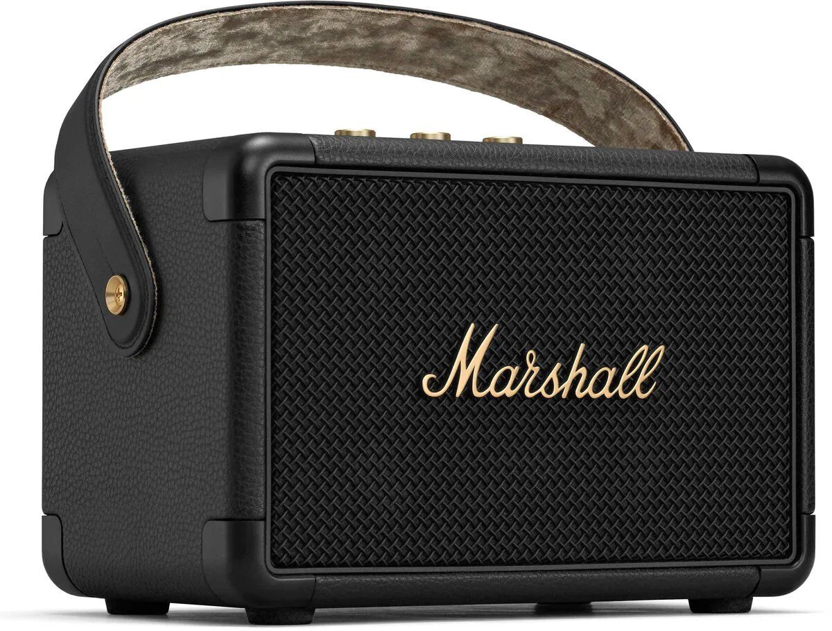 Marshall Kilburn II - Wireless Speaker - Portable - Bluetooth - 36W - Black and Brass