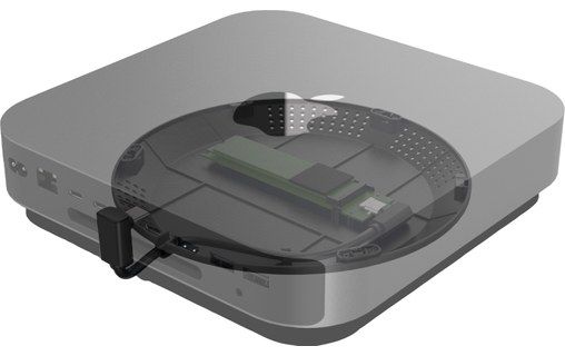 LMP MiniStore SSD M.2 NVMe - Storage Adapter for Mac mini 2018/2020