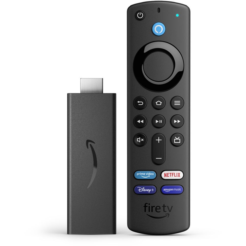 Amazon Fire TV Stick with Alexa Remote - 50% Faster Performance, Full HD Streaming, Dolby Atmos Sound