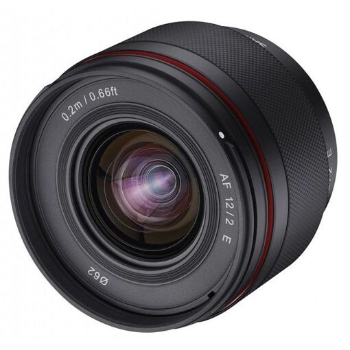 Lente Samyang AF 12mm F2 para montura Sony E