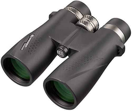Bresser 10x50 Waterproof Binoculars with Foam Padding and Multi-Layer Coating, Black