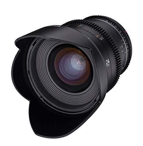Lente Samyang MF 24 mm T1,5 VDSLR MK2 MFT de formato completo gran angular