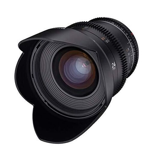 Samyang 24mm T1.5 VDSLR MK2 MFT Full Frame Wide-Angle Lens