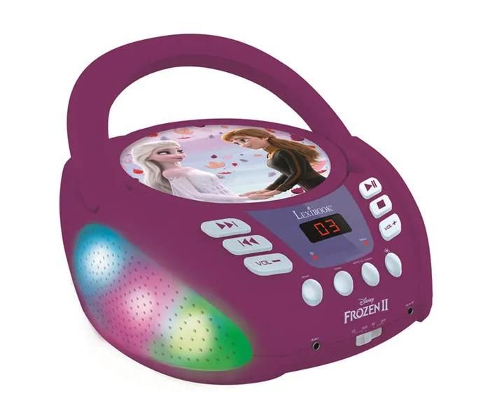 Lexibook Frozen 2 Bluetooth CD Player with Light Effects