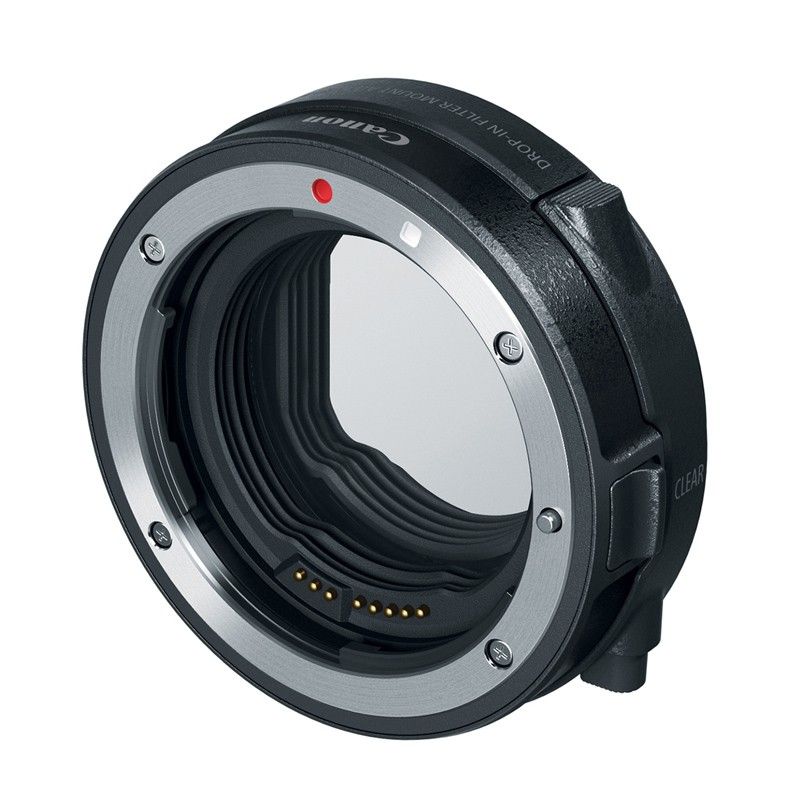 Canon EF-EOS R Adaptor Ring with Insertable Circular Polarizer Filter