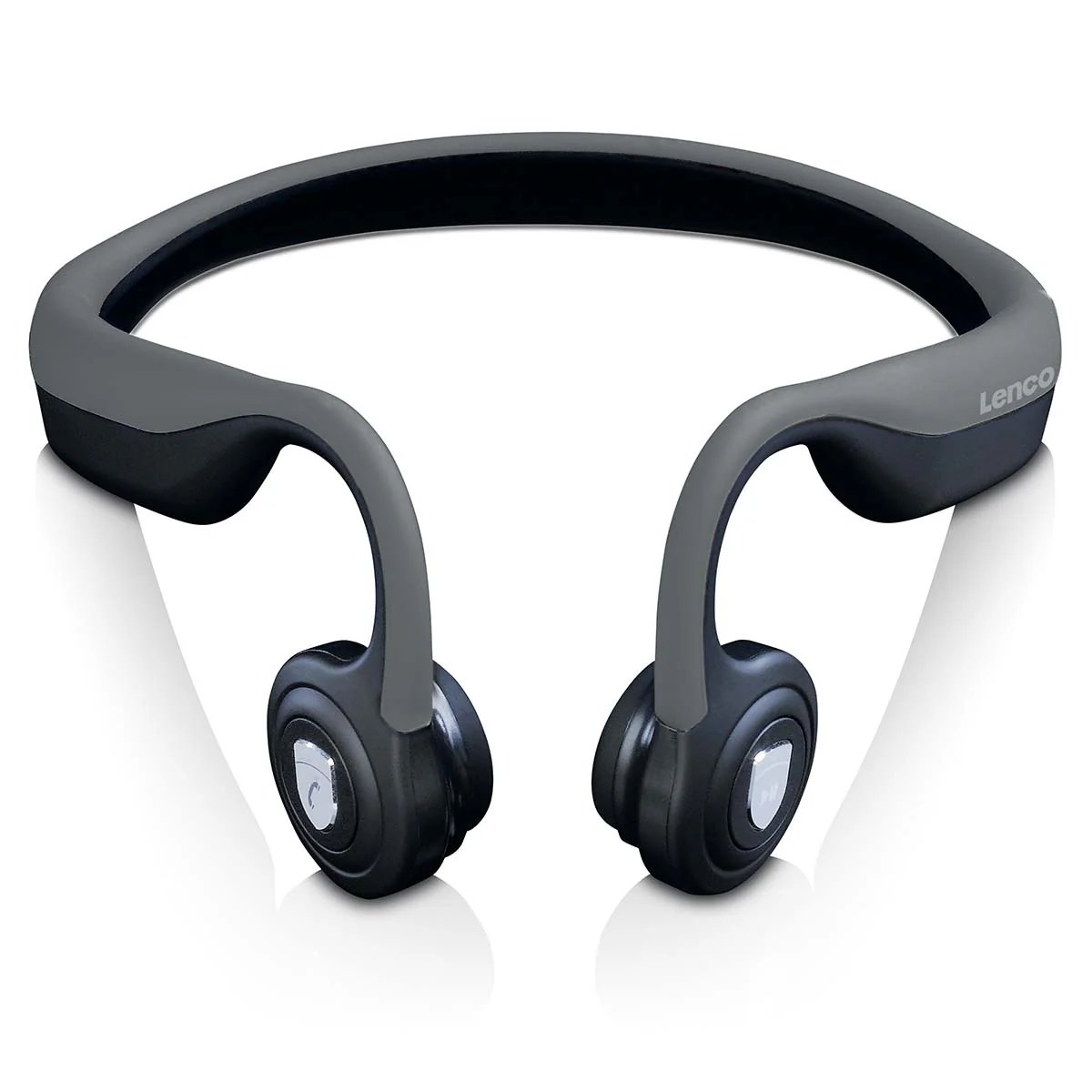 Casque Lenco HBC-200 - Conduite osseuse Bluetooth - Noir