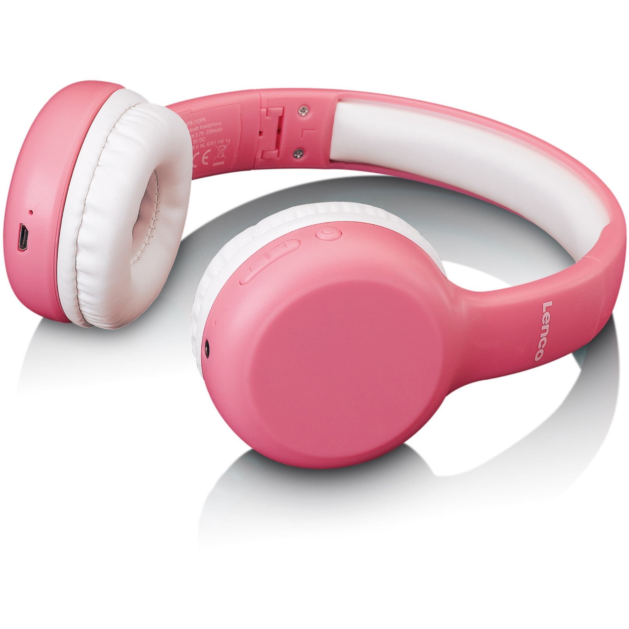 Lenco Kids' Bluetooth Headphones HPB-110 PK