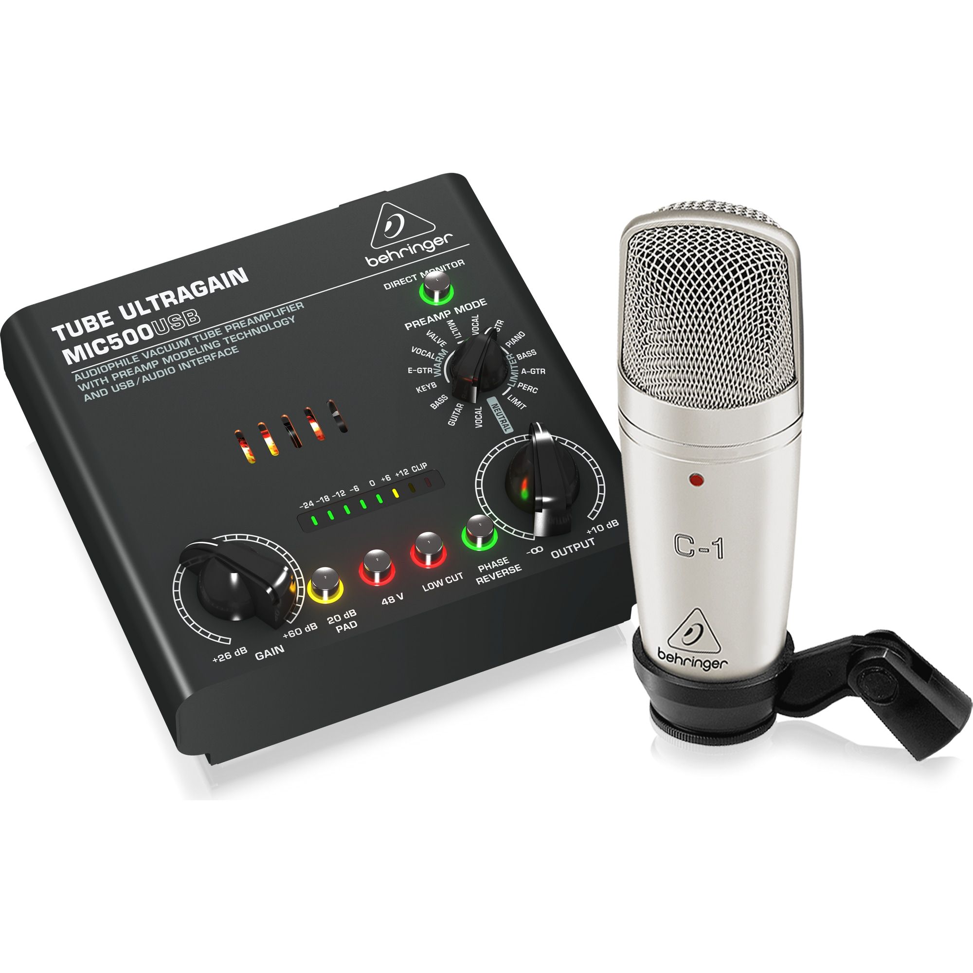 Behringer Voice Studio Recording Pack