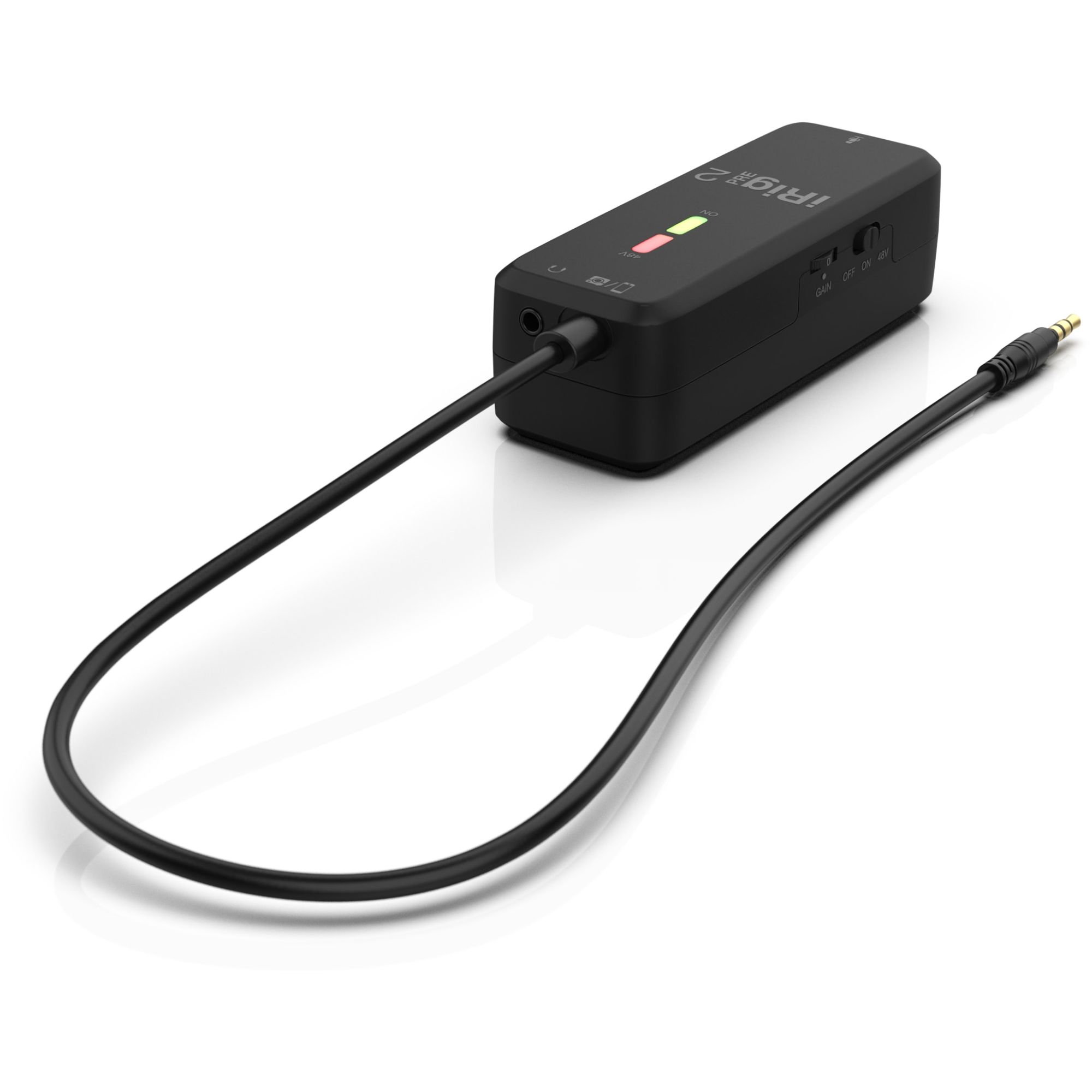 IK Multimedia iRig Pre 2 Audio Interface/Microphone Preamp for iOS and Android