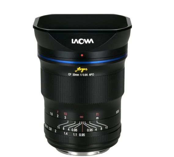 Objectif Laowa 33 mm F0,95 Argus CF APO pour Canon RF