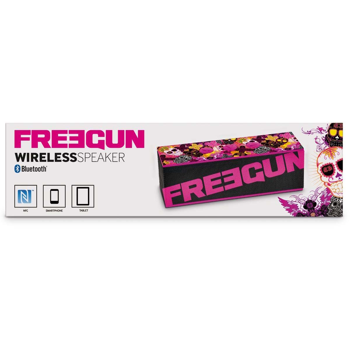 Bigben Connected Bluetooth Speaker Freegun Rose