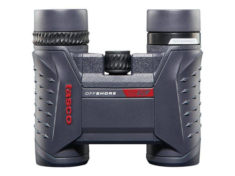 Tasco Offshore 8x25 Binoculars - Anti-Fog, Waterproof, Blue Roof