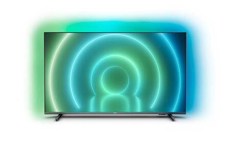 Philips 43-Inch Smart LED TV - 4K UHD Ambilight 3-Side