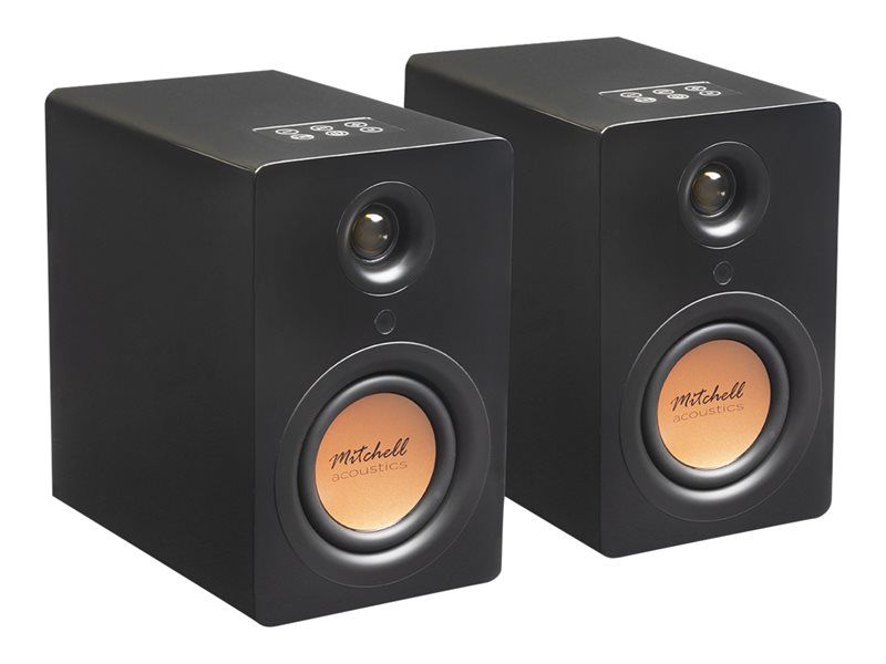 Altavoces inalámbricos Mitchell Acoustics uStream One - Negro brillo de piano