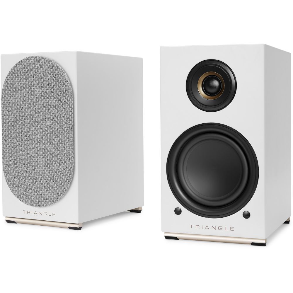 Sistema de altavoces Triangle AIO Twin, Bluetooth y Wi-Fi Multiroom (Par) - Gris Perlado