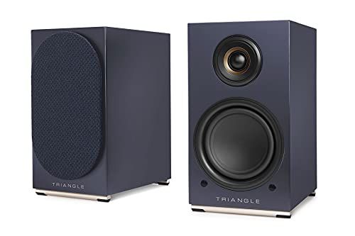 Altavoz Triangle AIO Twin Bluetooth y WiFi (par) - Azul Abis
