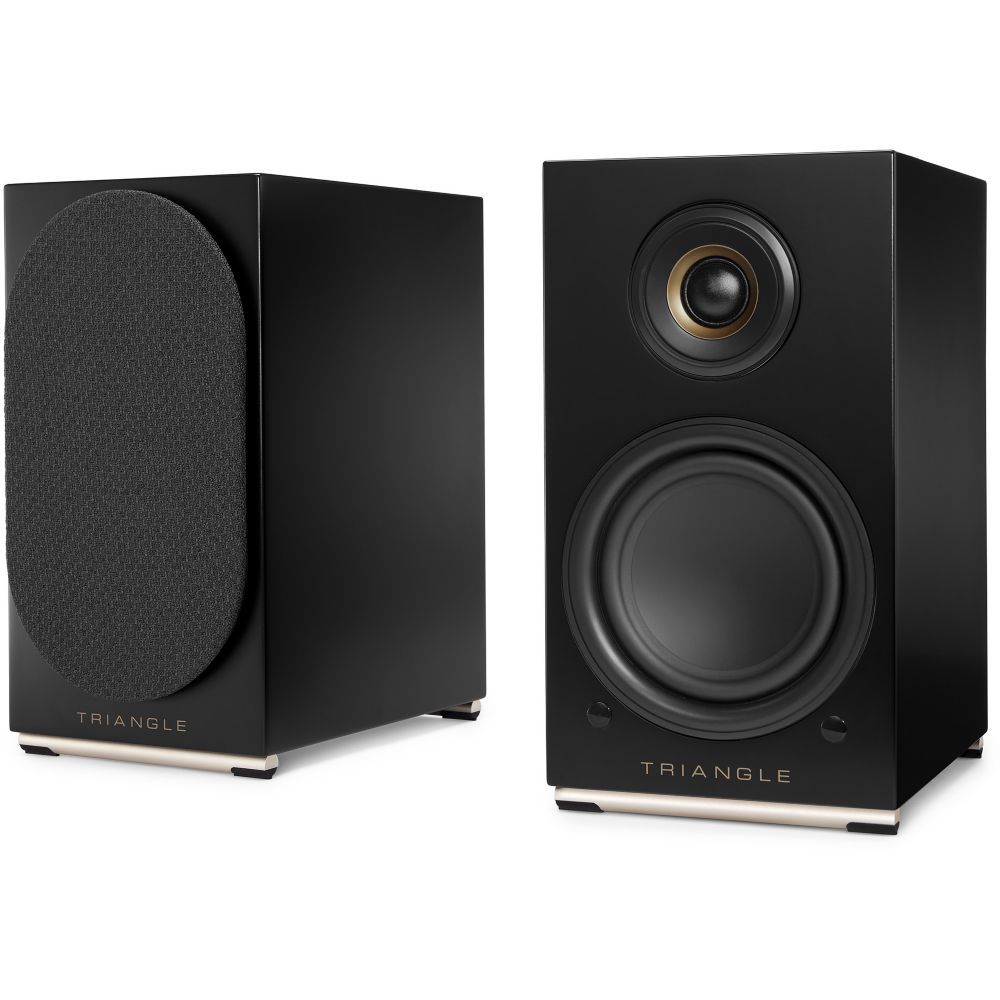 Sistema de altavoces inalámbricos Triangle AIO Twin (Par) - Negro Grafito