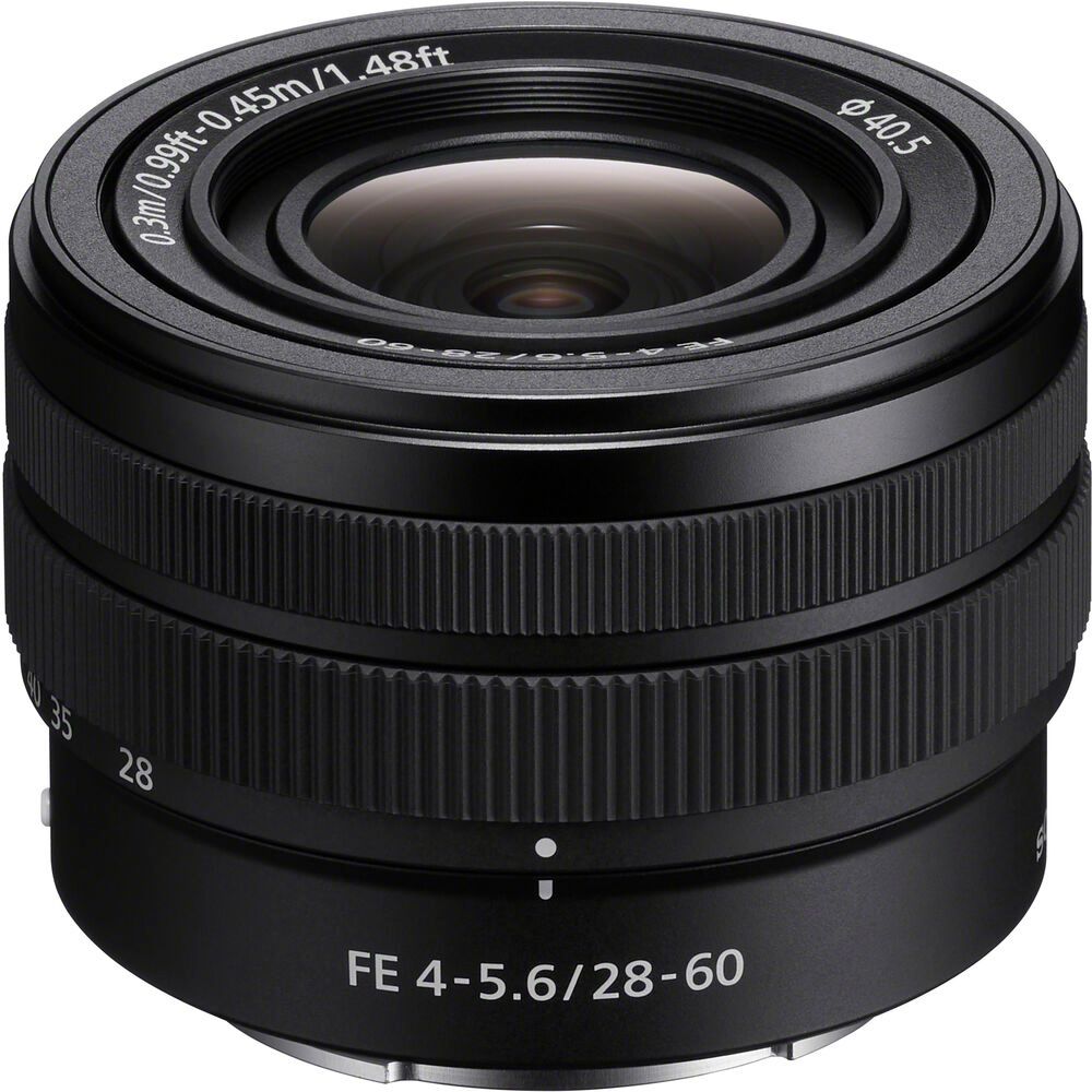 Sony FE 28-60mm F4-5.6 Lens (Black) (White Box)