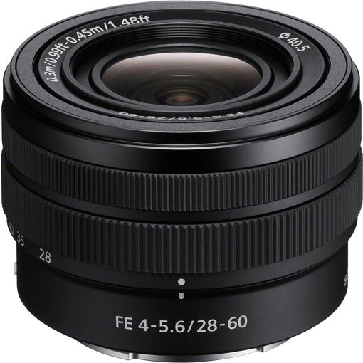 Sony FE 28-60mm F4-5.6 Lens (Black) (White Box)