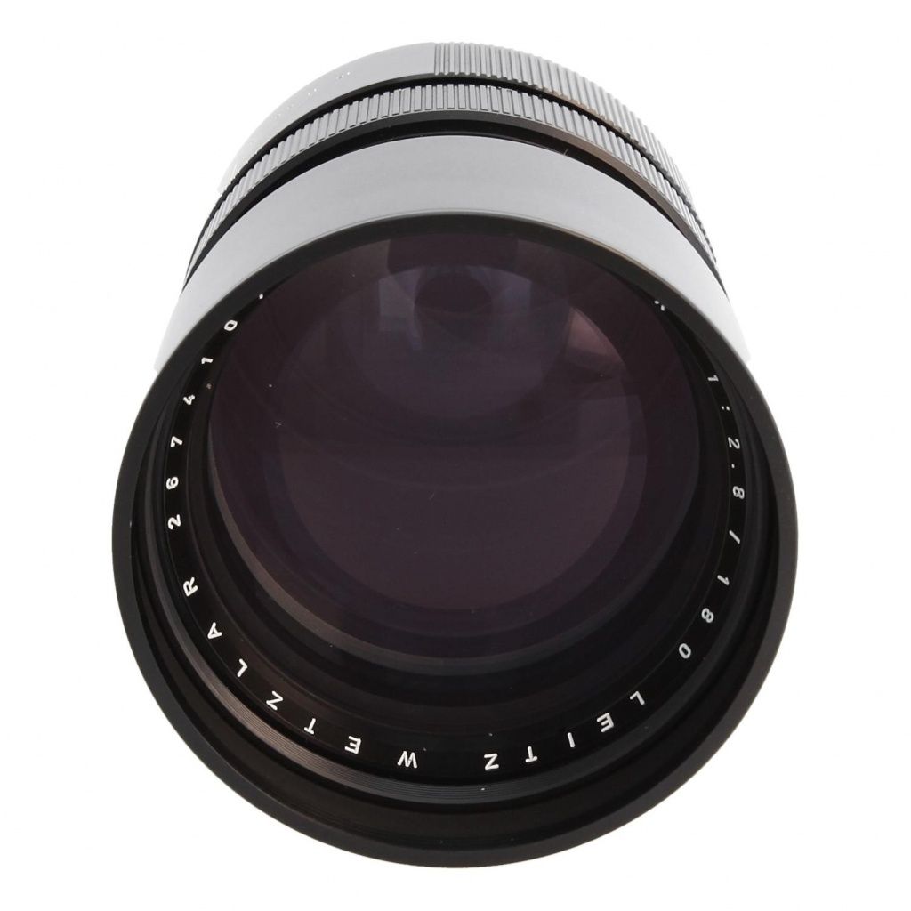 Leica 180mm f/2.8 Elmarit-R Black
