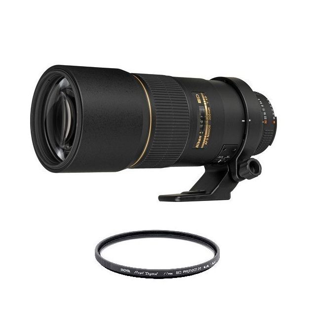 Objectif Nikon AF-S 300mm f/4D IF-ED + Protection Hoya 77mm PRO 1D