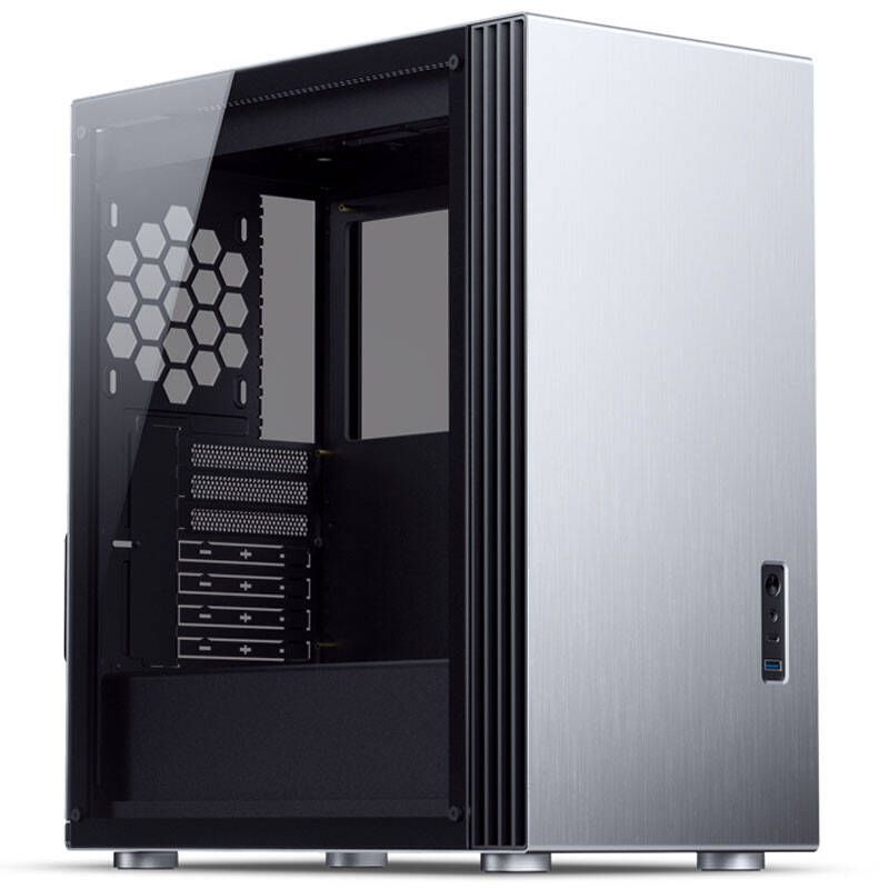 Jonsbo U6 Window Midi-tower, Tempered Glass - Silver