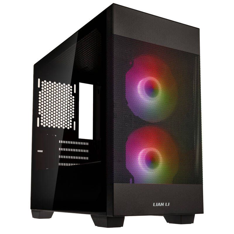 Lian Li Lancool 205M Mesh RGB Mid-Tower ATX Case - Black