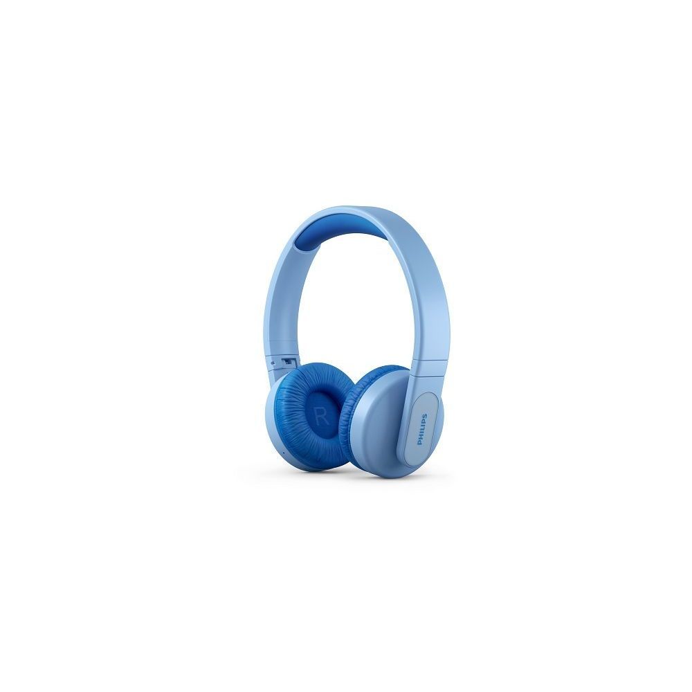 Philips Kids Bluetooth Headphones TAK4206BL - Over-ear - Wireless, Wired - 3.5mm Jack - Blue
