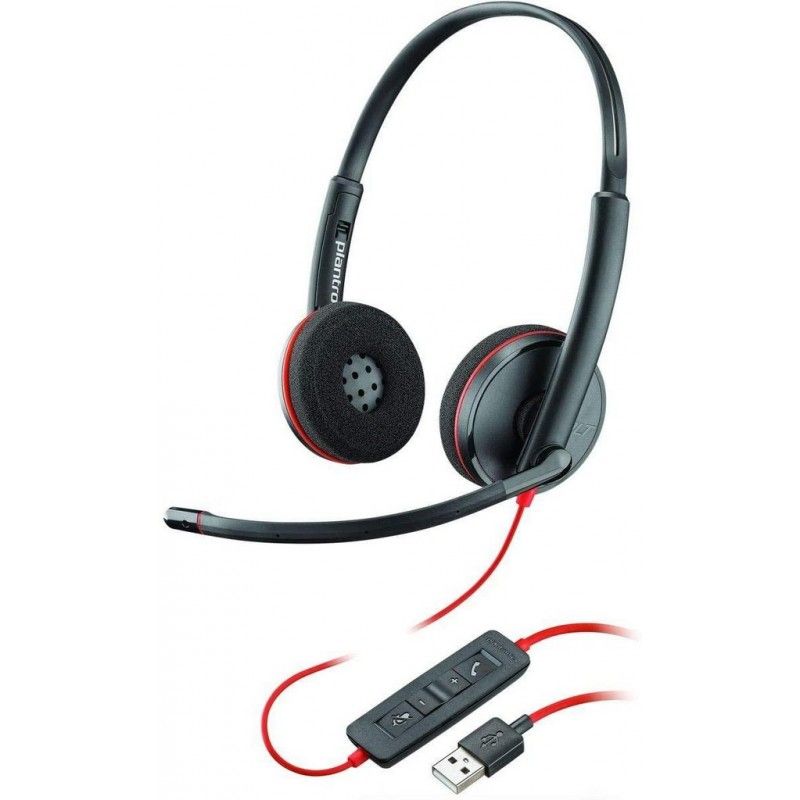 Auricular Poly Blackwire C3220 USB-A