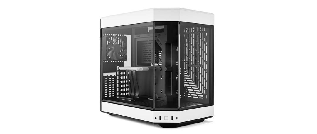 Hyte Y60 Mid-Tower PC Case with Glass Panels - Black/White