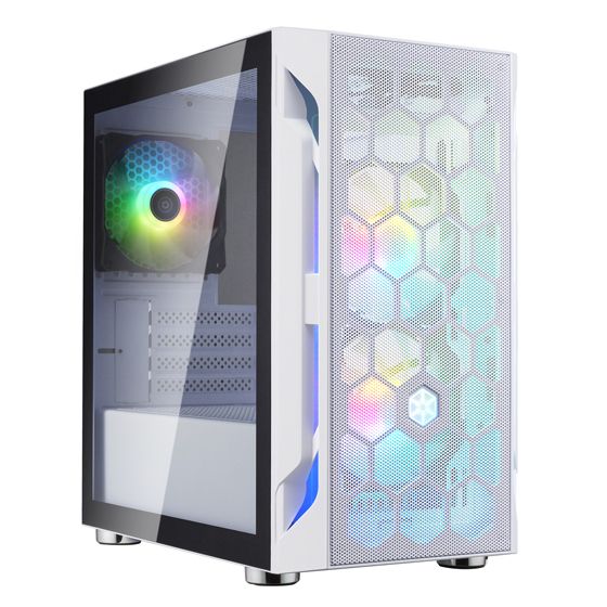 Torre de PC Silverstone Fara H1m Pro Blanca