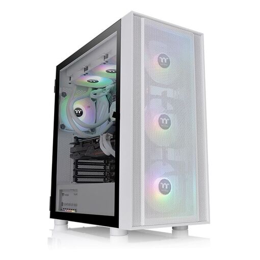 Caja PC Medio Torre Thermaltake H570 RGB ATX - Blanca