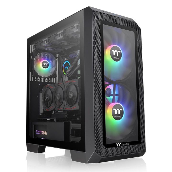 Thermaltake View 300 Mx Midi Tower Black