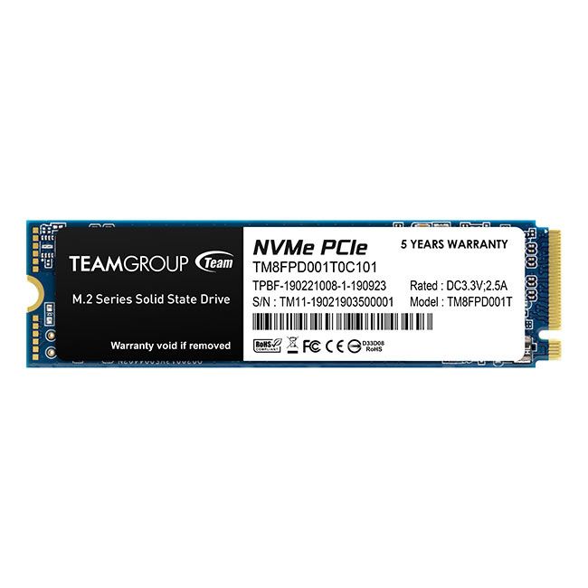 Team Group MP33 Pro M.2 1TB PCI Express 3.0 NVMe SSD