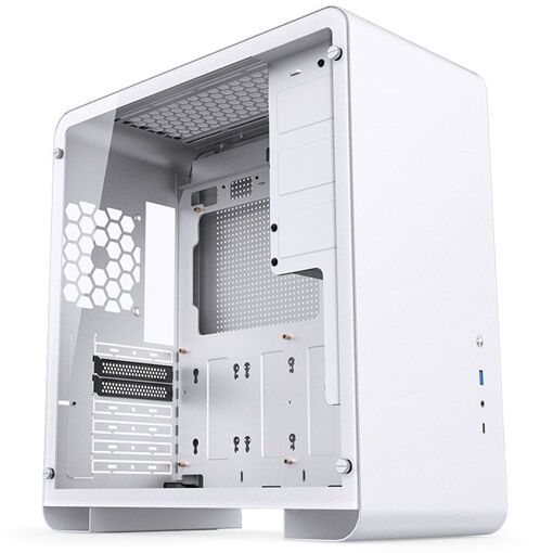 Caja Jonsbo U4 Pro, vidrio templado - Blanco