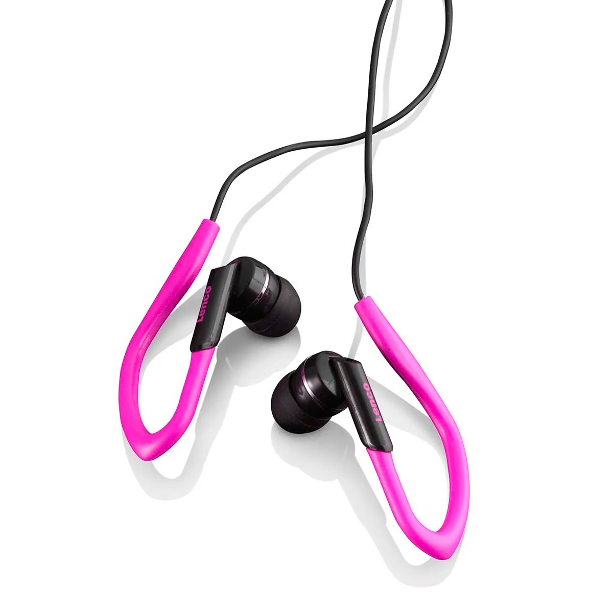 Lenco Podo-152 Pink - MP3/MP4 Player with Pedometer and 4GB Memory - Rose - Black/Rose