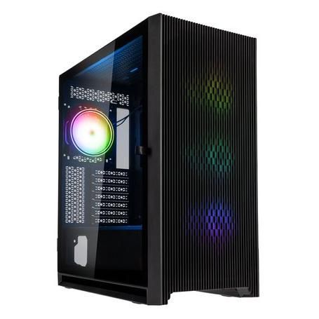 Kolink Unity Lateral ARGB Mid Tower Case - Black