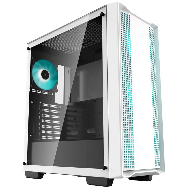 DeepCool Cc560 V2 Wh - Mid-Tower Case - White - Tempered Glass