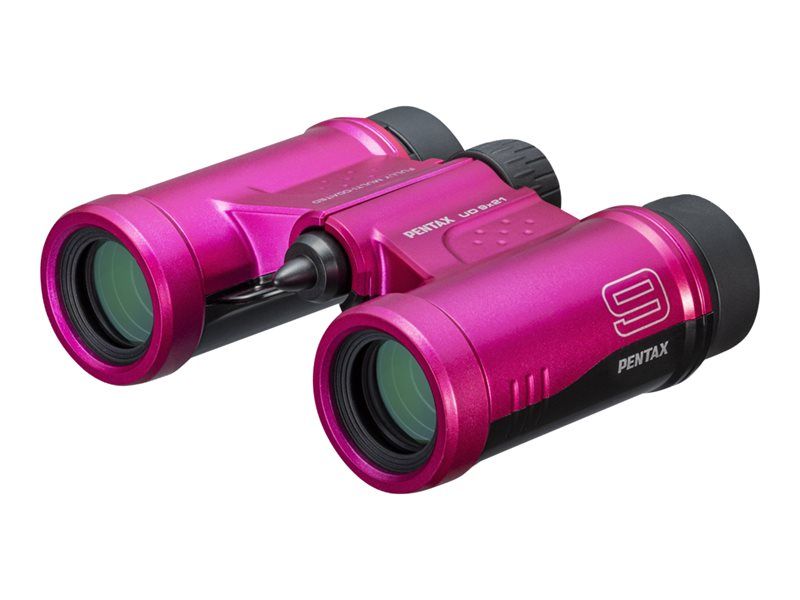 Ricoh Pentax U-Series 9x21 UD Binoculars - Roof Prisme - Pink