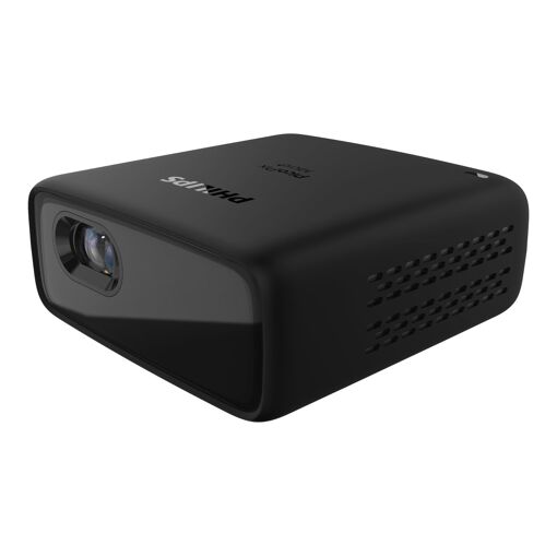 Philips PicoPix Micro+ PPX325 - DLP Projector - 100 Lumens - WVGA (854 x 480) - 16:9 - Deep Black