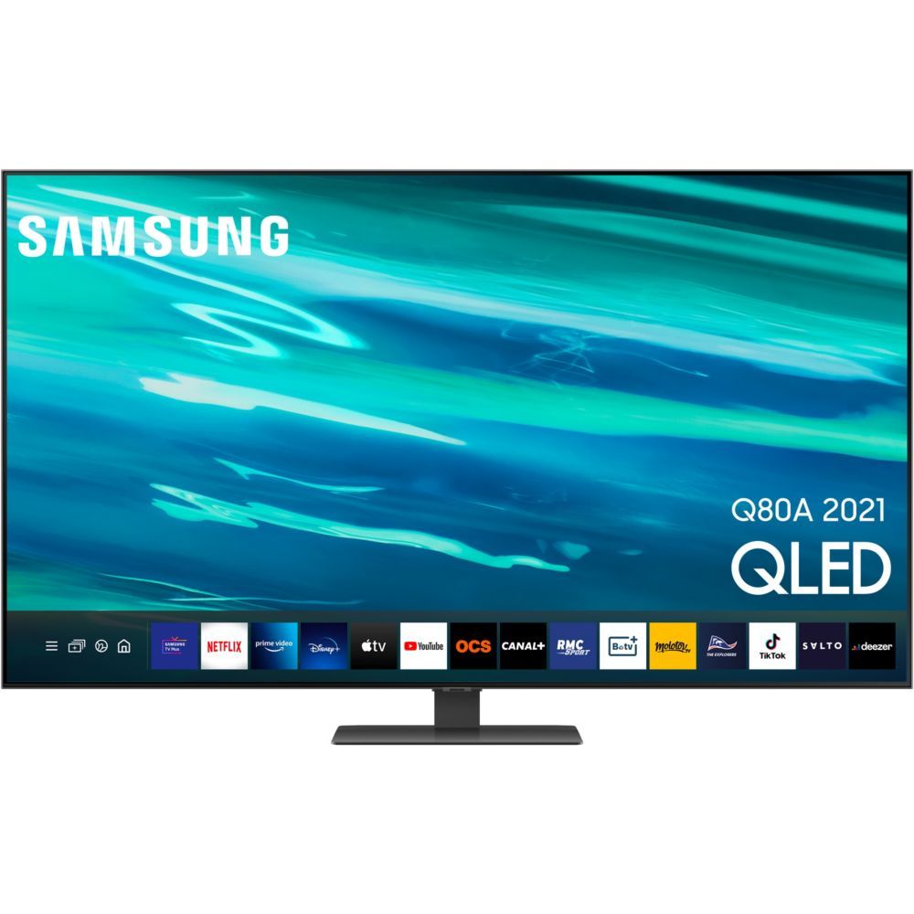 Samsung QE85Q80AAT - 85-inch Q80A Series QLED Smart TV with Tizen OS, 4K UHD (2160p), HDR, Quantum Dot